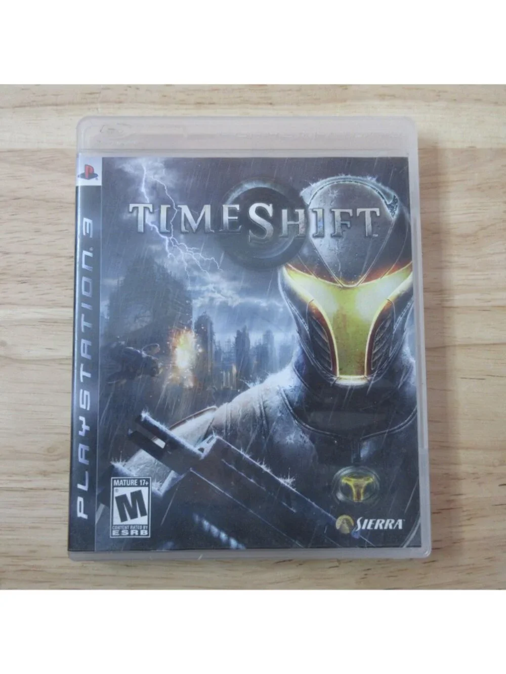 TimeShift (Sony PlayStation 3, 2007) PS3 - No Manual